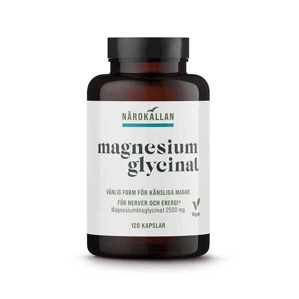 Närokällan Magnesiumglycinat 120 kapslar
