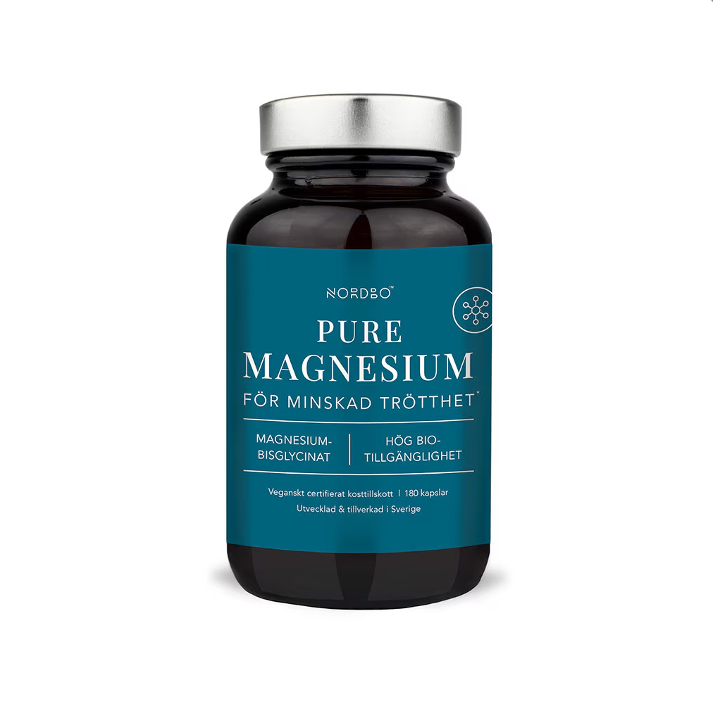 Nordbo Pure Magnesium 180 kapslar