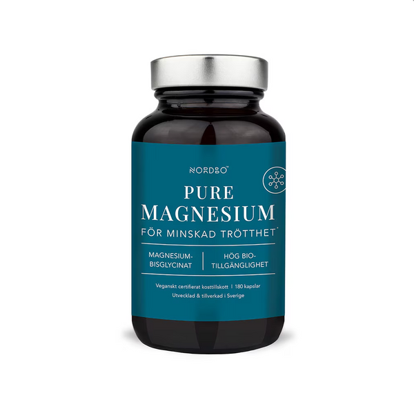 Nordbo Pure Magnesium 180 kapslar