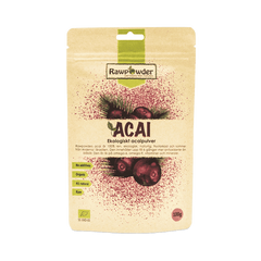 Rawpowder Acai bär pulver (frystorkad) 100g