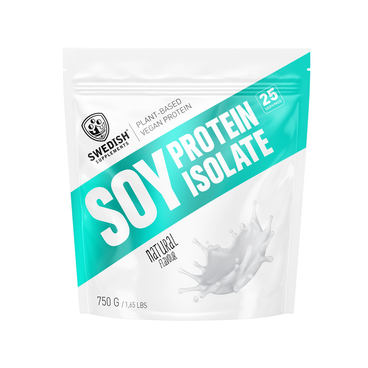 Swedish Supplements Soy Protein Isolate Natural 750 g