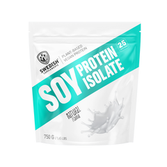 Swedish Supplements Soy Protein Isolate Natural 750 g