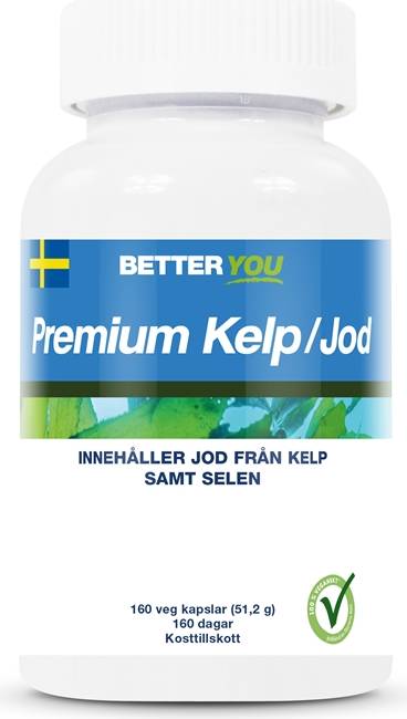Better You Premium Kelp/Jod 160 kapslar