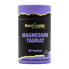 Rawpowder Magnesium Taurat 750mg 90 kapslar
