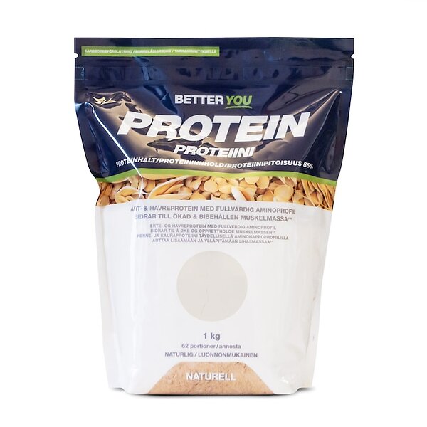Better You Ärt-Havreprotein 1kg Naturell