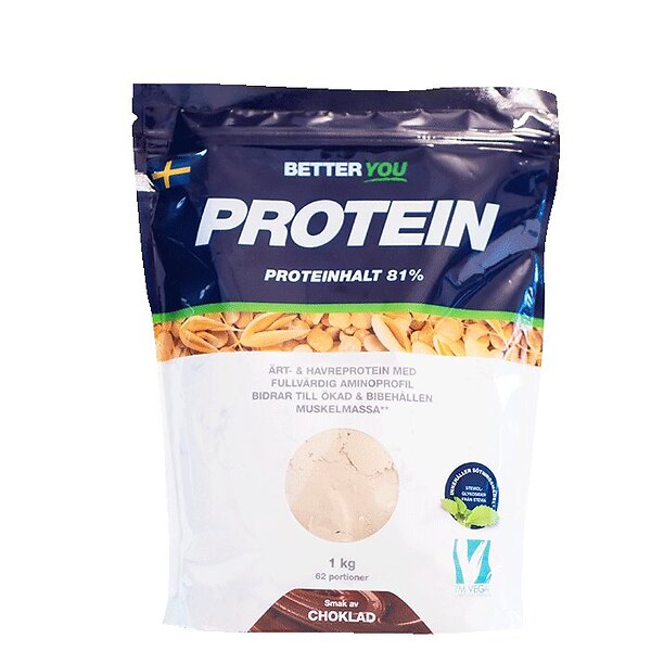 Better You Ärt-Havreprotein 1kg Choklad