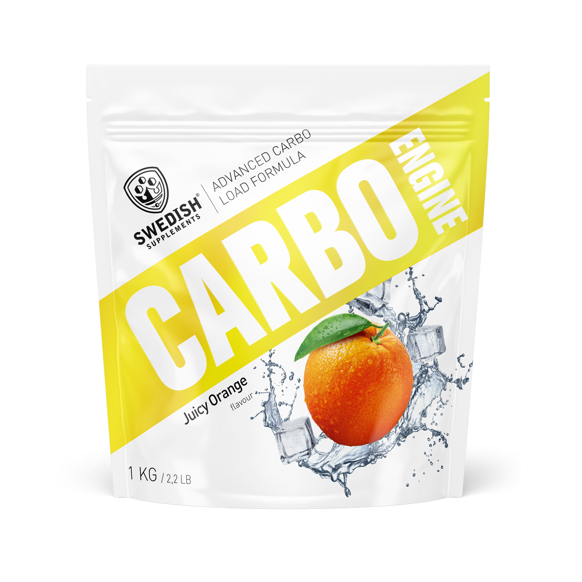 Swedish Supplements Carbo Engine Juicy Orange 1kg