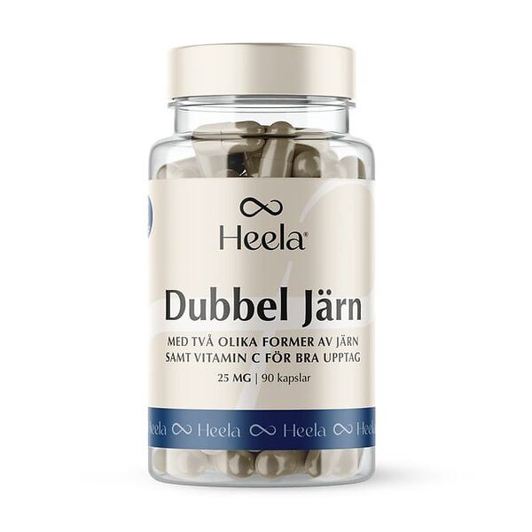 Heela Dubbel Järn 90 kaps