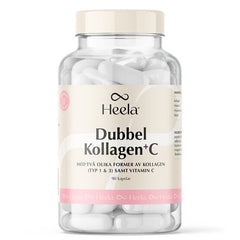 Heela Dubbel Kollagen + C 90 kaps