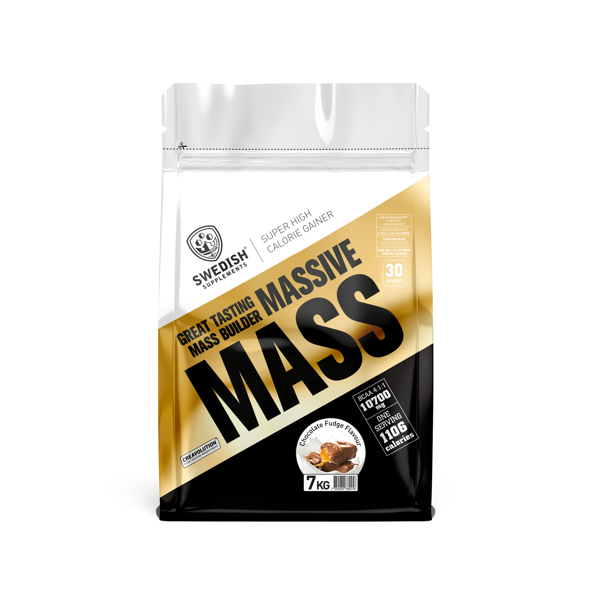Swedish Supplements Massive Mass Heavenly Chocolate Fudge 7kg