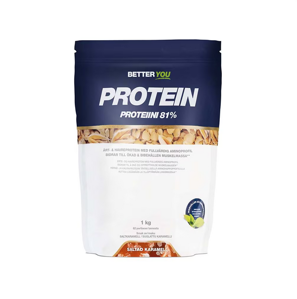 Better You Ärt-Havreprotein 1kg Salted Caramel