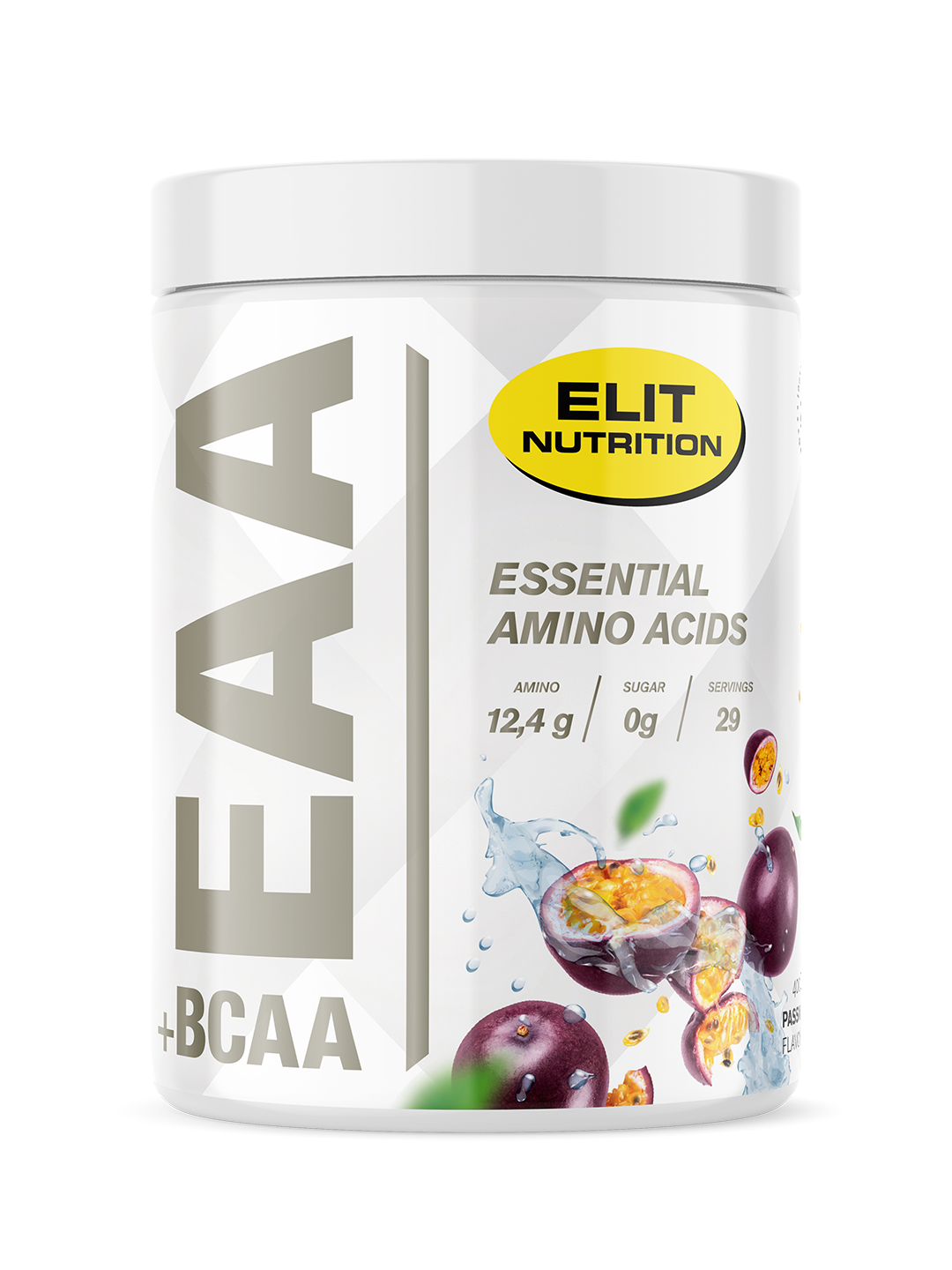 Elit Nutrition EAA + BCAA med Elektrolyter Passion 400 g