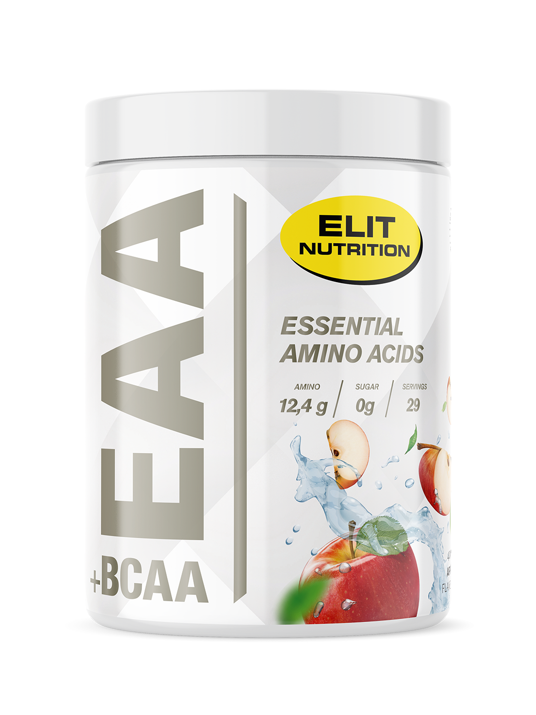 Elit Nutrition EAA + BCAA med Elektrolyter Apple 400 g
