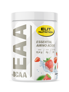 Elit Nutrition EAA + BCAA med Elektrolyter Strawberry 400 g