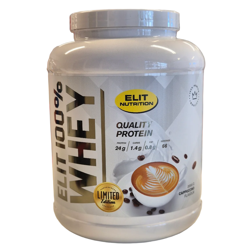 ELIT 100% Whey Vassleprotein Cappuccino 2kg
