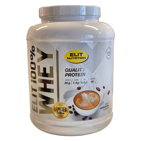 ELIT 100% Whey Vassleprotein Cappuccino 2kg