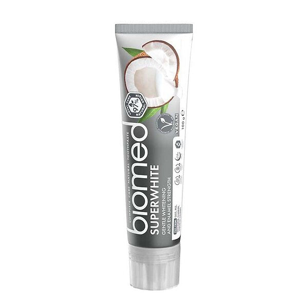 Biomed Superwhite Tandkräm Kokos 100g