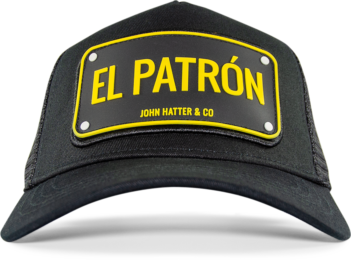 John Hatter El Patron black,  Rubber Cap