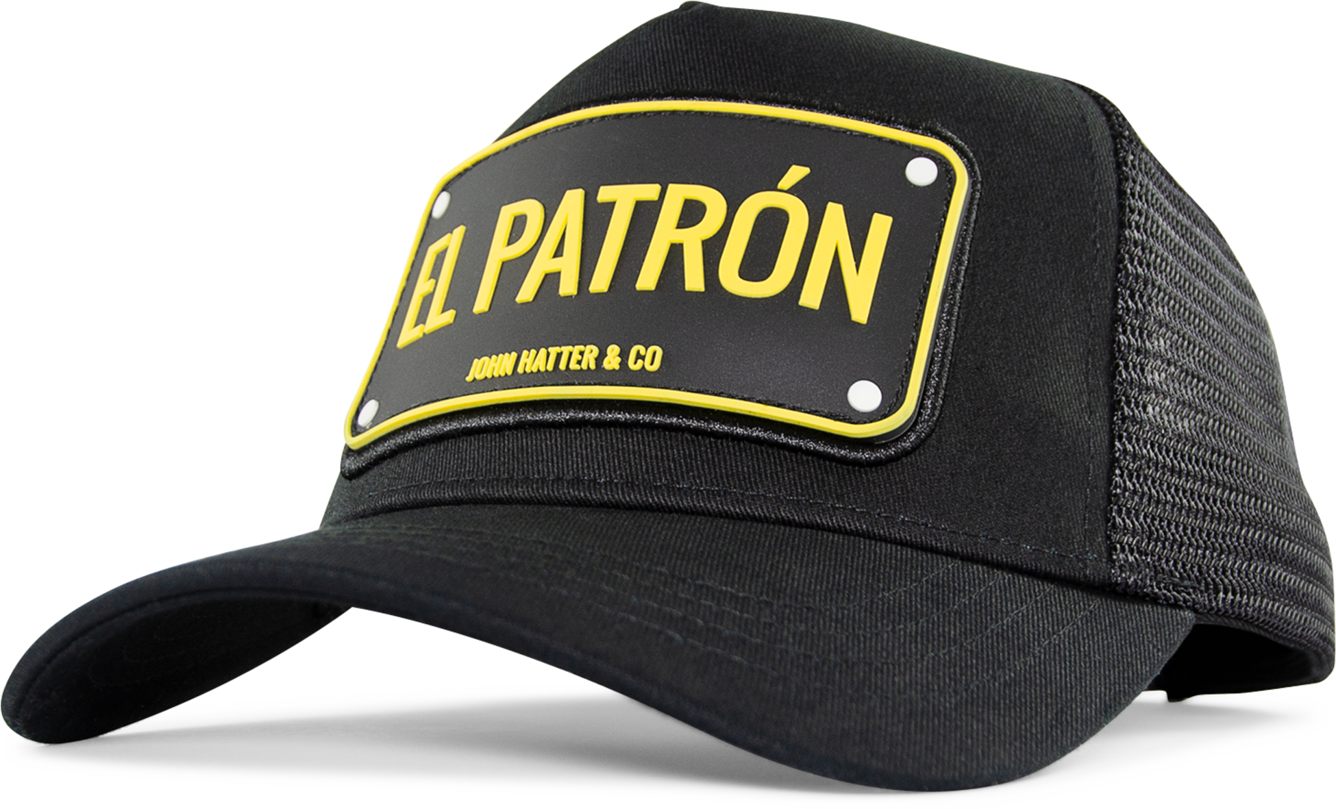 John Hatter El Patron black,  Rubber Cap