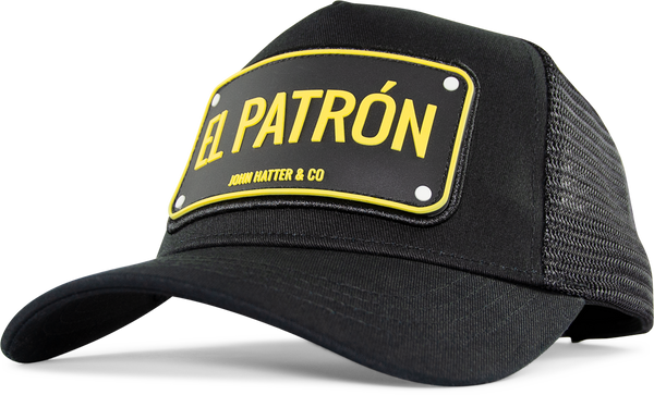 John Hatter El Patron black,  Rubber Cap