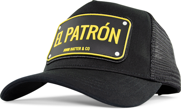 John Hatter El Patron black,  Rubber Cap