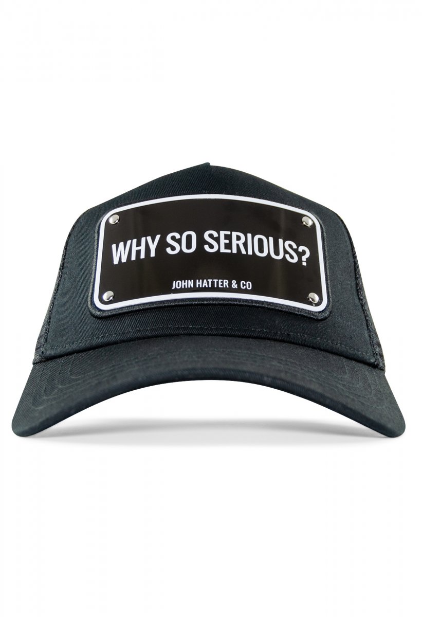 John Hatter Why So Serious?  Black Rubber edition