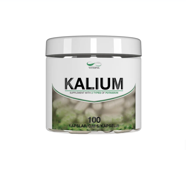 Viterna Kalium 100 Kapslar