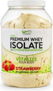 Viterna 100% Premium Whey Isolate Strawberry 2 kg
