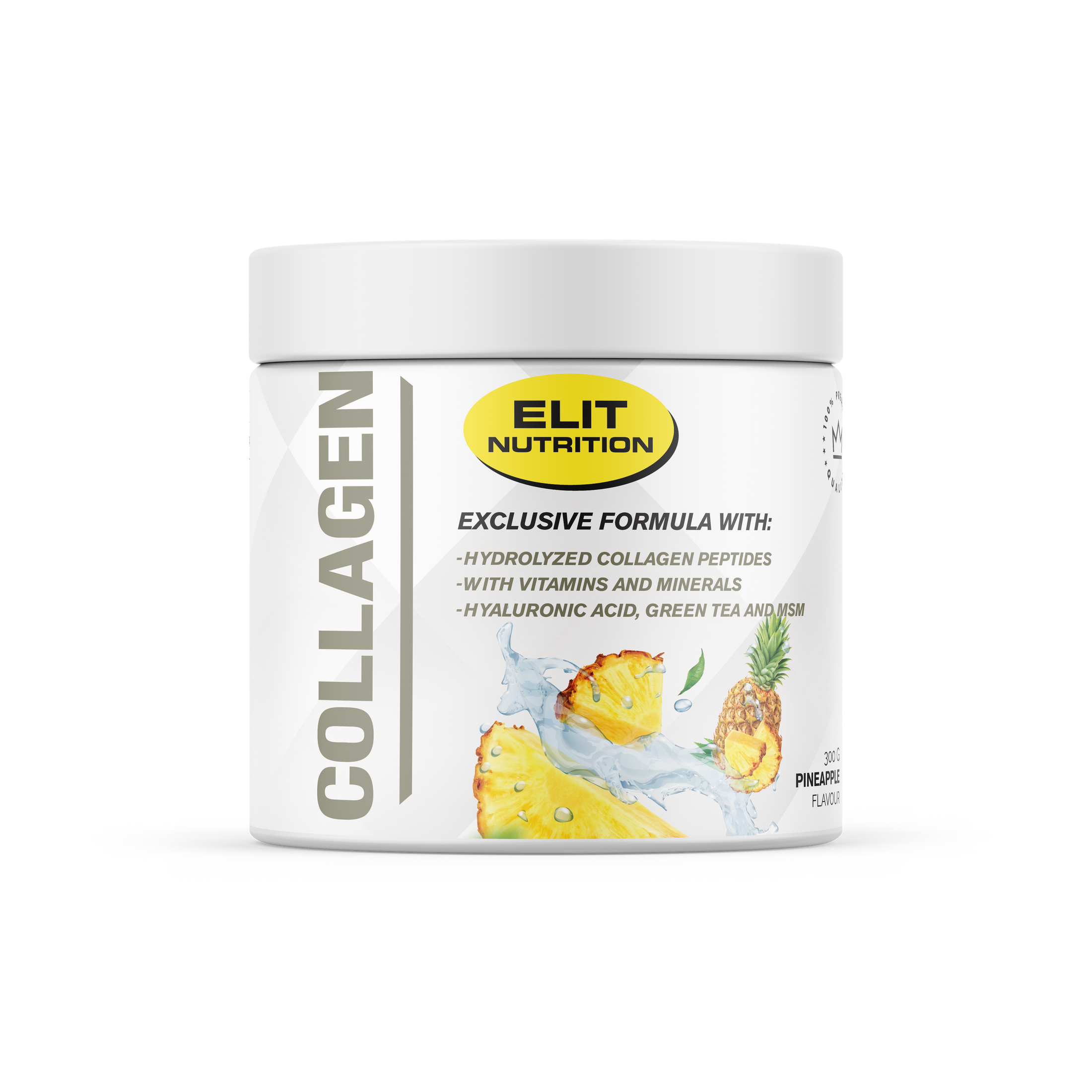 Elit Nutrition Collagen Pulver Ananas, 300g