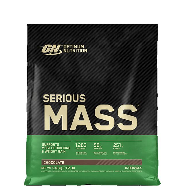 Optimum Nutrition Serious Mass Gainer 5,45 kg Chocolate