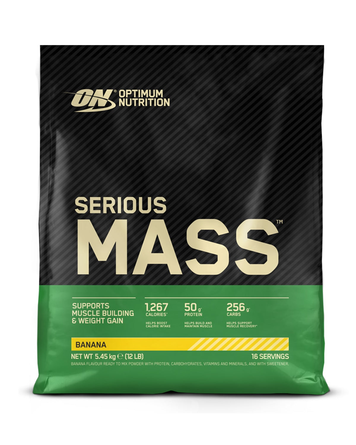 Optimum Nutrition Serious Mass Gainer 5,45 kg Banana