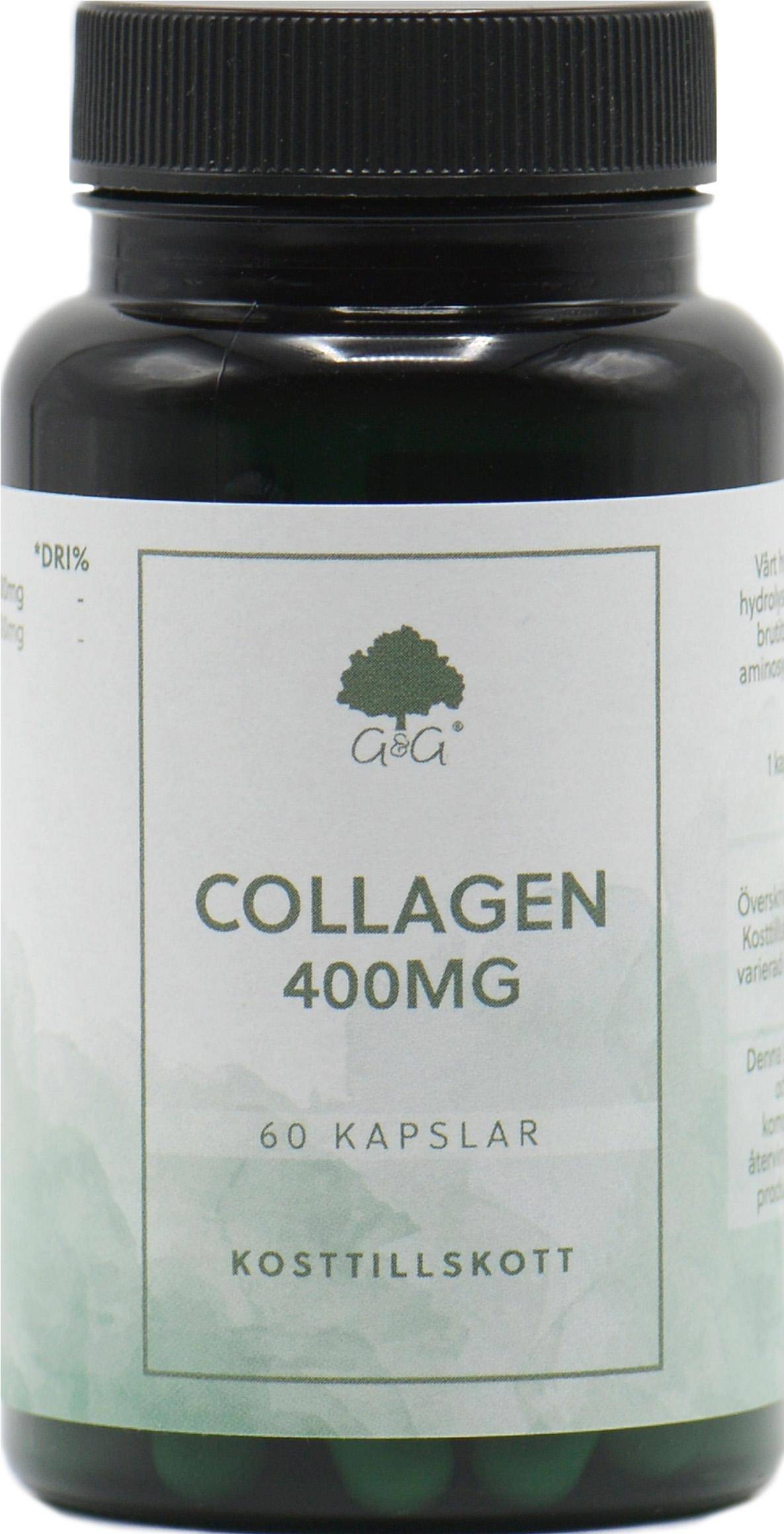 G&G Collagen Marine 400 mg 60 kapslar