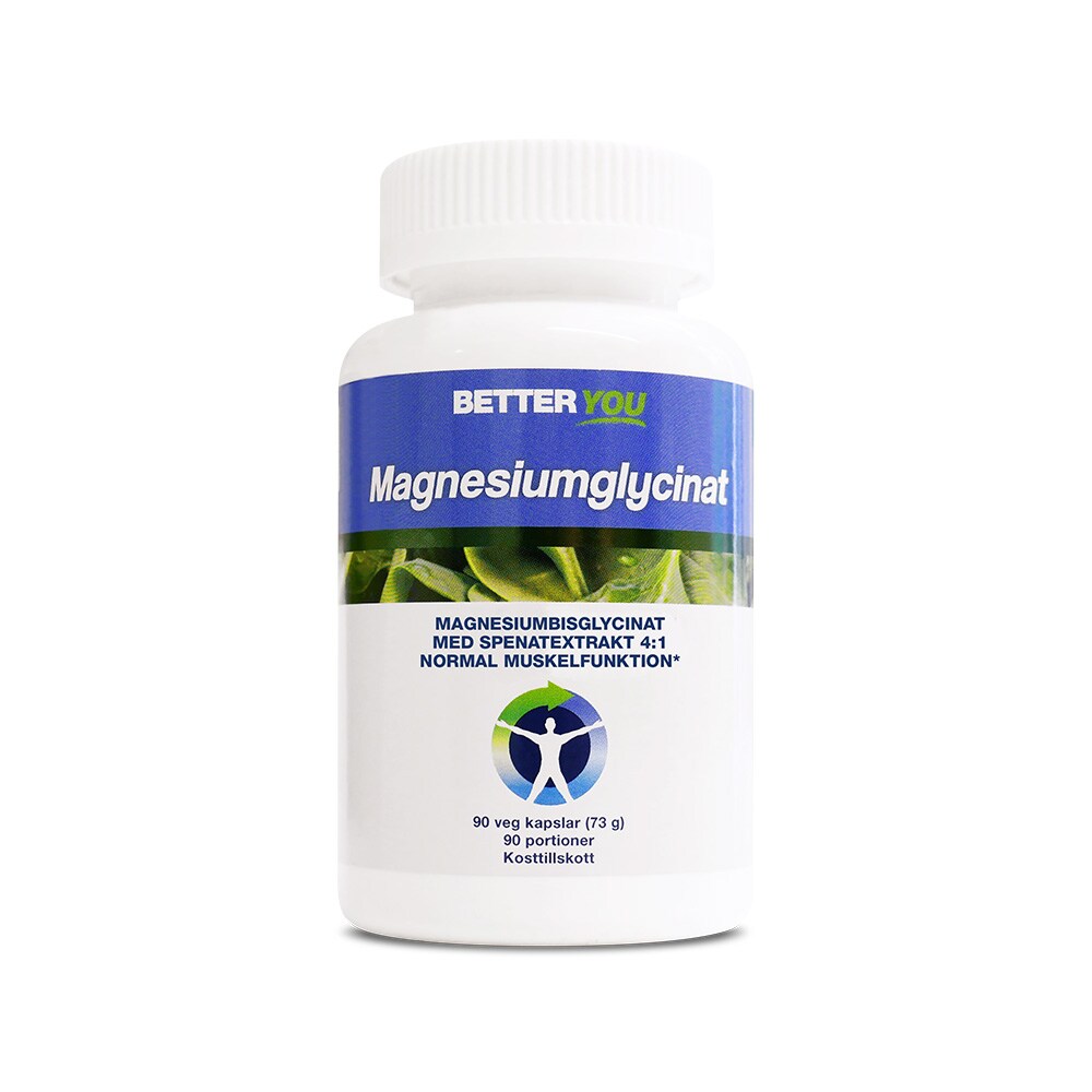 Better You Magnesiumglycinat 90 kapslar
