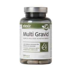 Elexir Pharma  Multi Gravid 120 kapslar