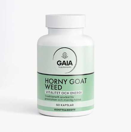 Gaia Supplements Horny Goat Weed 60 Kapslar