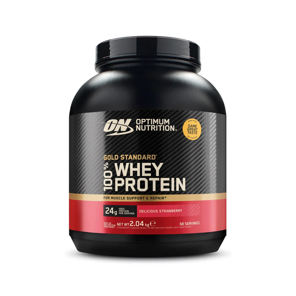 100% Whey Gold Standard Vassleprotein 2 kg Delicious Strawberry