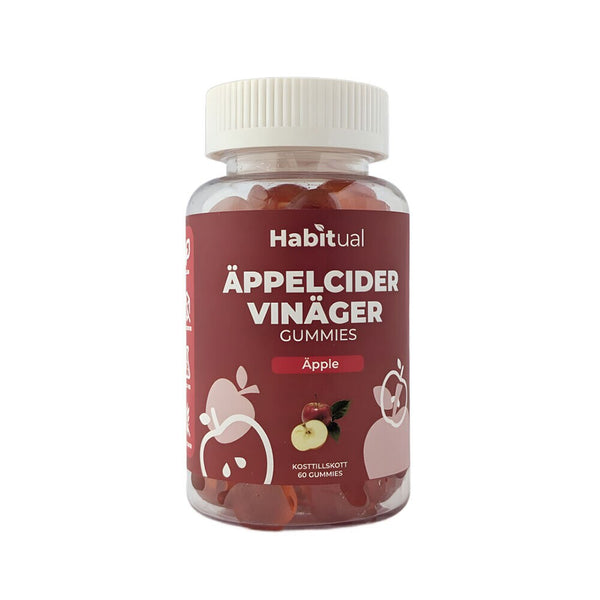 Habitual Äppelcidervinäger gummies äpple 60st