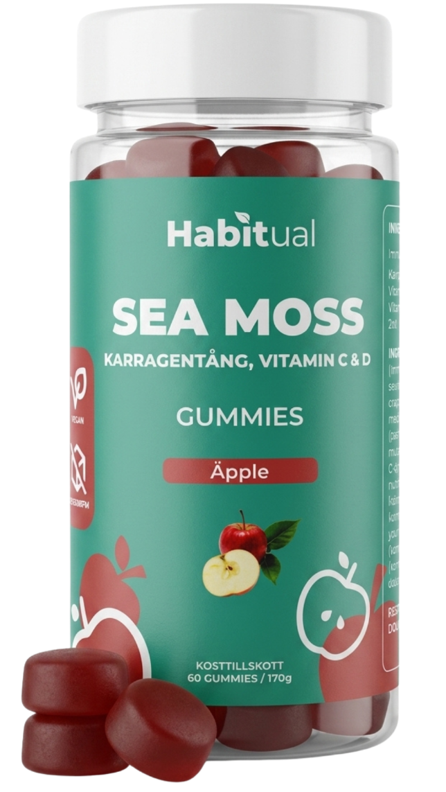Habitual Sea Moss Gummies Apple 60st