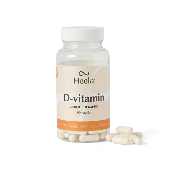 Heela D-vitamin 2500 ie, 90 kaps