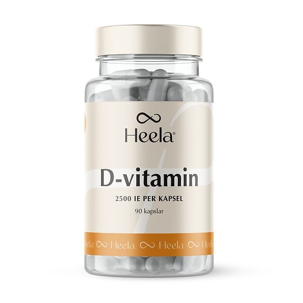 Heela D-vitamin 2500 ie, 90 kaps