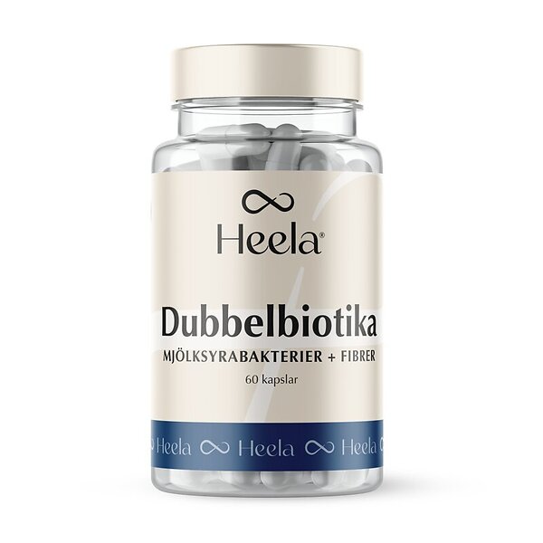 Heela Dubbelbiotika, 60 kapslar