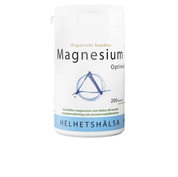 Helhetshälsa Magnesium Optimal 125 mg 200 kapslar