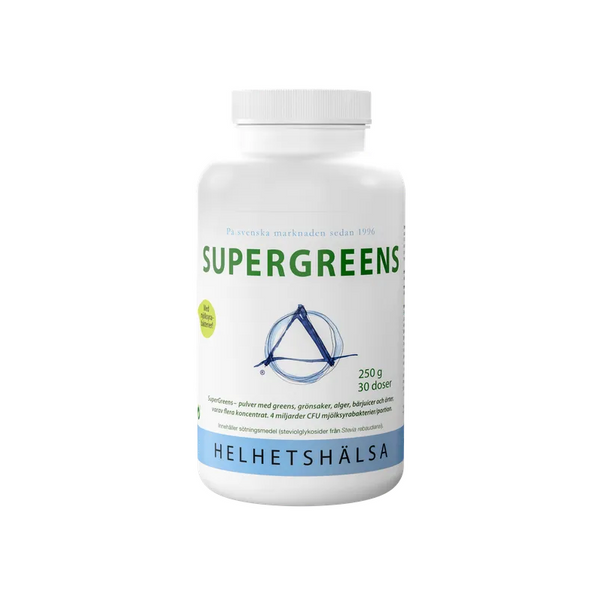 Helhetshälsa SuperGreens 30 port. 250 g