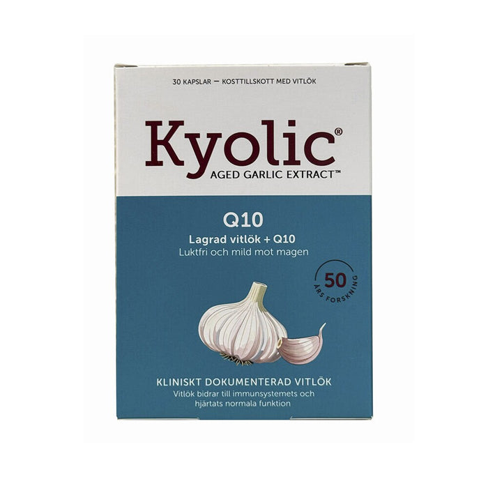 Kyolic Original 600mg med Q10 100mg, 30 kapslar