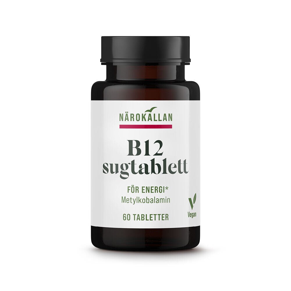 Närokällan B12 Sugtablett 60 tabletter