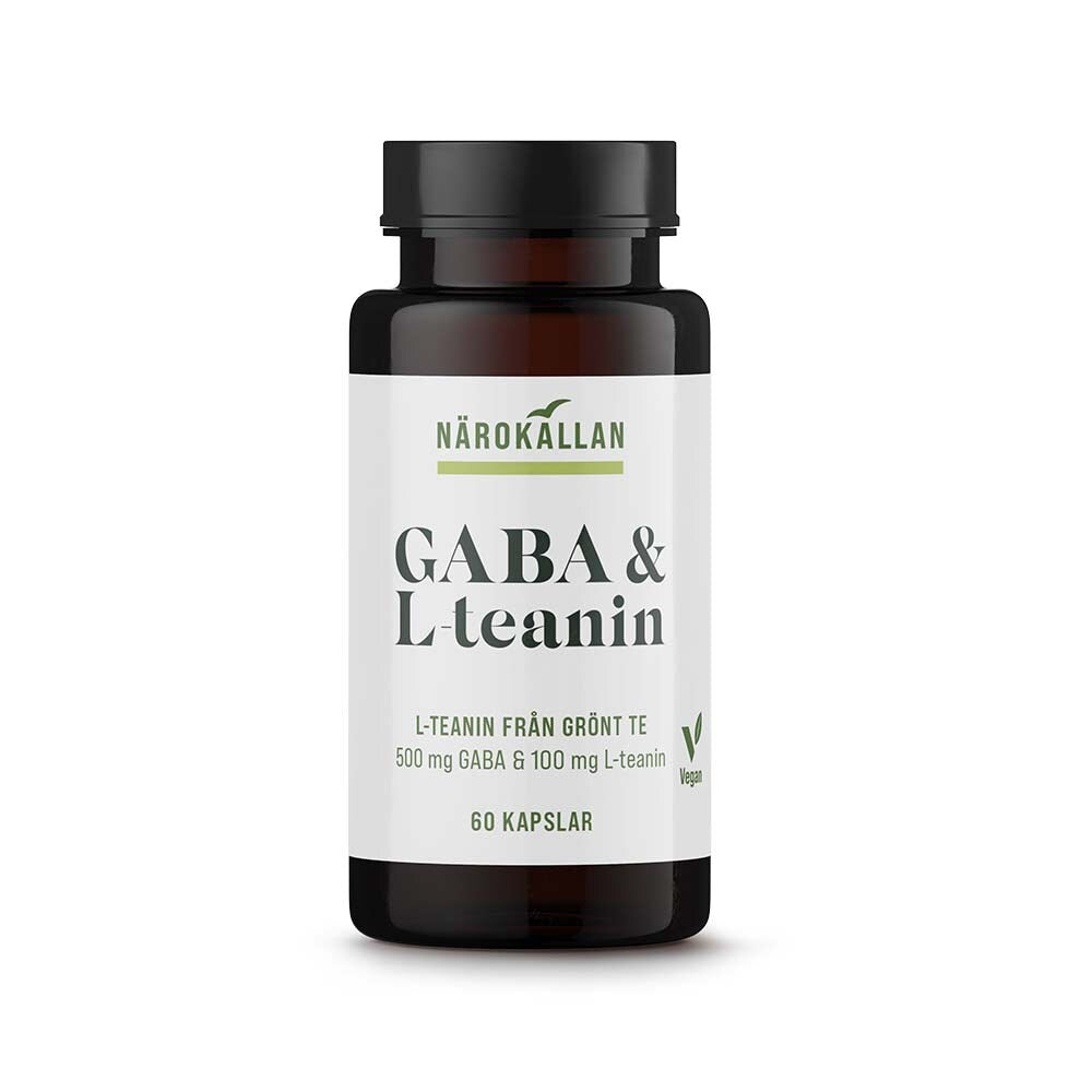 Närokällan GABA + L-Teanin 60 kapslar