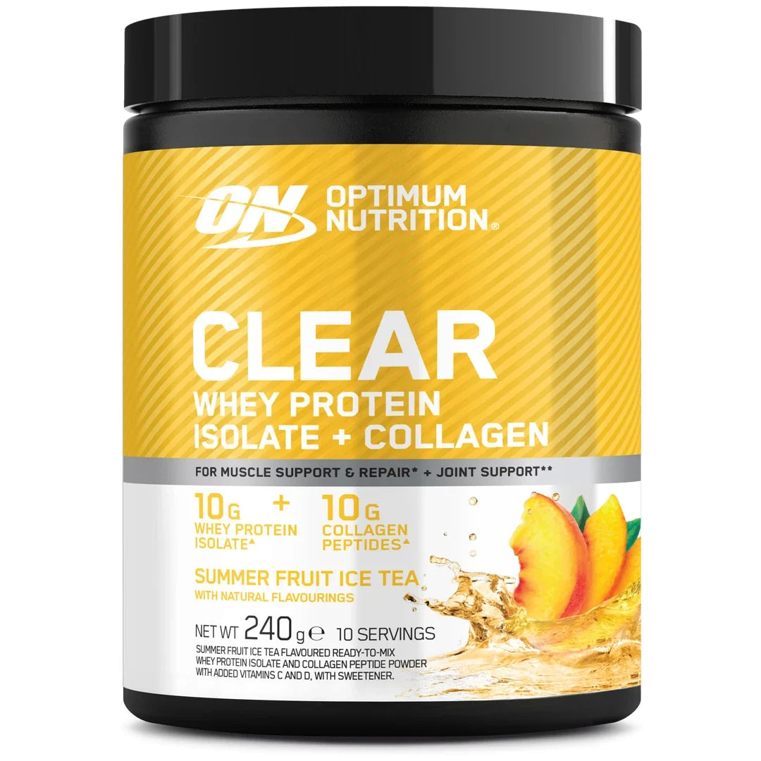 Optimum Nutrition Clear Whey + Collagen 240g, Vassleproteinisolat