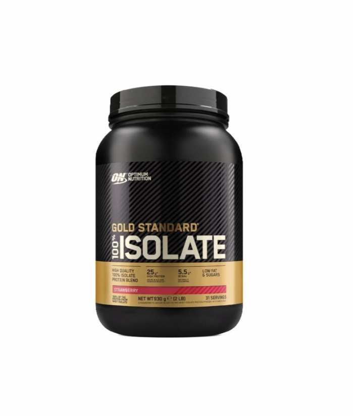Optimum Nutrition Gold Standard 100% Isolate Vassleproteinisolat 930 g, Strawberry