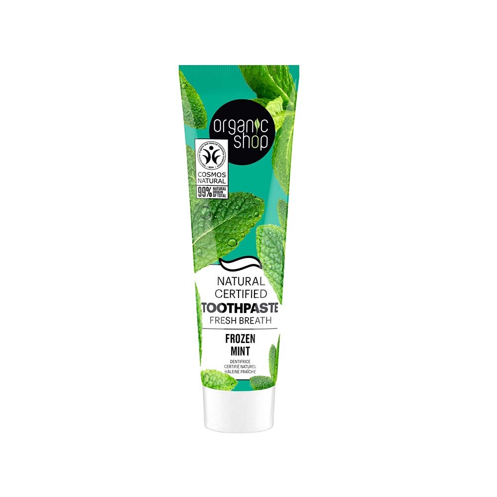 Organic Shop Mint Toothpaste Fresh Breath 100g