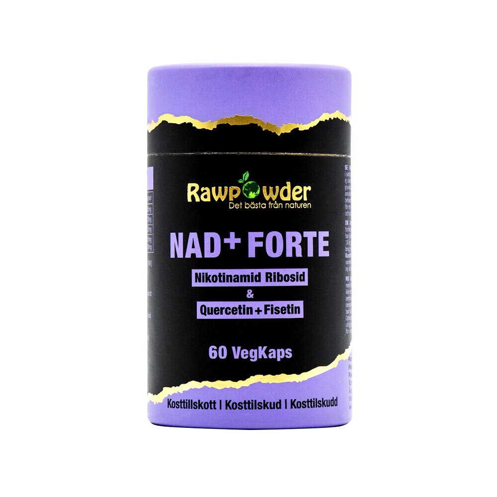 Rawpowder NAD+ Forte 60 VegCapsules